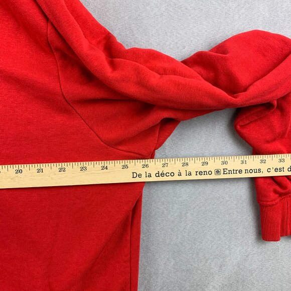 Puma Ferrari Men Sweater 2XL Red Hoodie Long Sleeve Big Logo Luxury Cars Italian - Picture 6 of 11